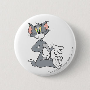 Tom verwarde ronde button 5,7 cm