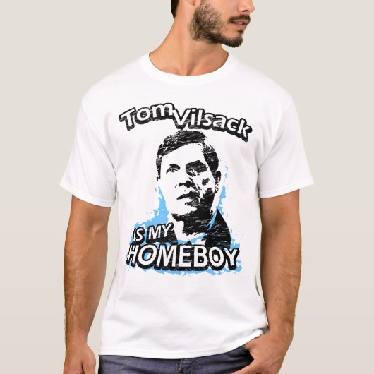 Tom Vilsack is mijn huisjongen T-shirt (Voorkant)