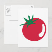 tomaat briefkaart (Voorkant / Achterkant)