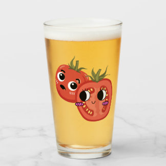 Tomaat in ontzag glas