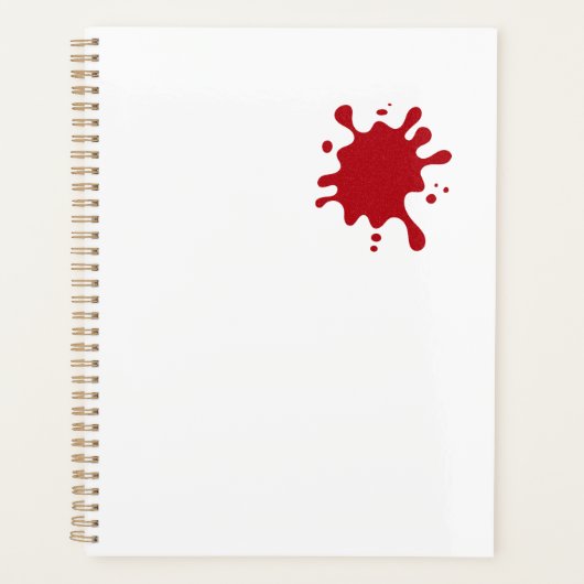 Tomaat-Rode Spat Plannemaker Planner (Voorkant)