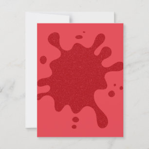 Tomaat-Rood Glanzende Semi-Gloss Ansichtkaart – Aa Briefkaart
