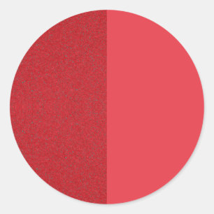 Tomaat Rood Split Textuur Sticker – Aanpasbaar