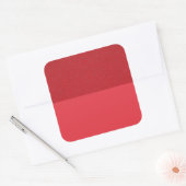 Tomaat Rood Two-Tone Vinyl Sticker – Aanpasbaar (Envelop)