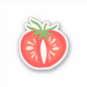 tomaat sticker (Voorkant)