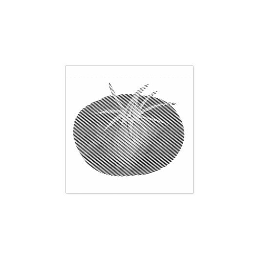 Tomaat Tomaten Voedsel van groenten en fruit Stemp Rubberstempel (Afrduk)