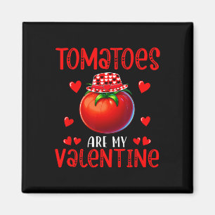 Tomaatjes zijn mijn Valentijn Kostuum Vegan Schatt Magneet