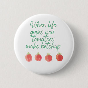 Tomaatspeld Ronde Button 5,7 Cm