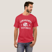 Tomahawks-Football T-shirt (Voorkant volledig)