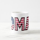 Tomas Prénom USA styled Tasse Café (Centre)