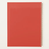 Tomatblikbloemen Planner (Achterkant)