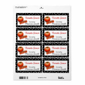 Tomaten Aangepaste inbliketiketten Etiket (Full Sheet)