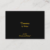 Tomaten ATC Visitekaartje (Achterkant)