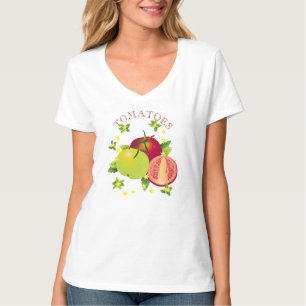 Tomaten Bodemgroenten, vruchten van de tuinbouw T-shirt