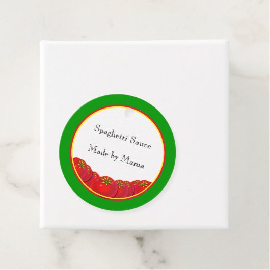  Tomaten Custom Gift Label (In situ)