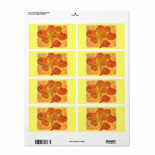 tomaten etiket (Full Sheet)