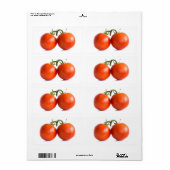 Tomaten Etiket (Full Sheet)