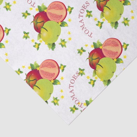 Tomaten Fruit Vegetable Tissuepapier (Detail)