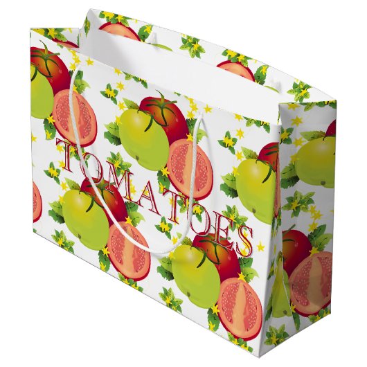 Tomaten Groentfruittuin Groot Cadeauzakje (Achterkant Gekanteld)