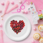 Tomaten Hart Papieren Bordje (Feest)