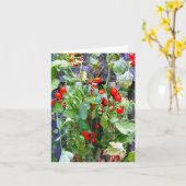 Tomaten Kaart (Gele Bloem)