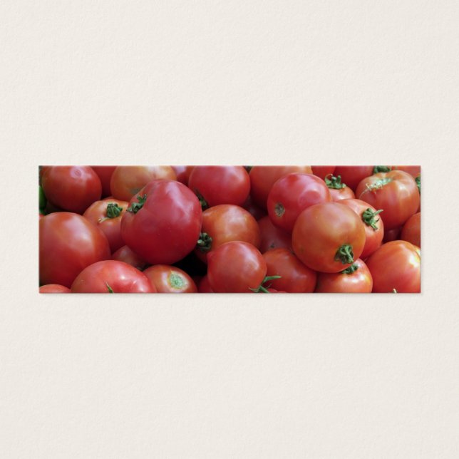 Tomaten Mini Visitekaartjes (Voorkant)