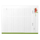 Tomaten Notitieblok met kweekrecept (Voorkant)