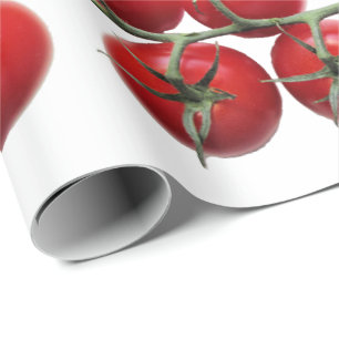 Tomaten op wijn cadeaupapier