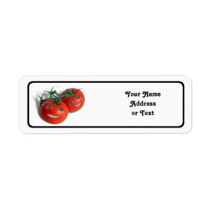 Tomaten op zoete basis etiket