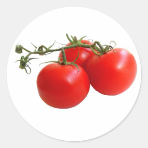 Tomaten Ronde Sticker
