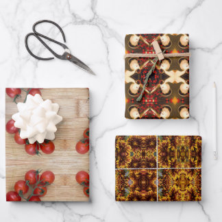 TOMATEN, SIAMESE KAT en BLOEMEN! Cadeaupapier