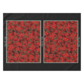 Tomaten Tablecloth - Optionele personalisatie Tafelkleed (Voorkant (Horizontaal))