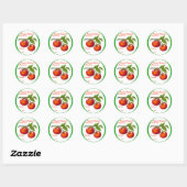Tomatenconservering-etiket Ronde Sticker (Vel)