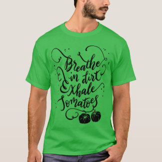 Tomatenliefhebber Tuinier Kweekt Voedsel tomaten v T-shirt