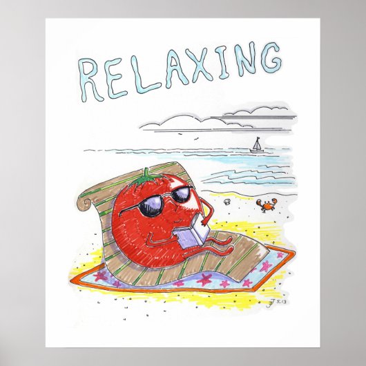 Tomatenposter Poster (Voorkant)