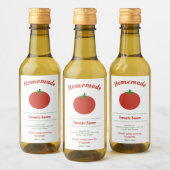 Tomatensaus Flesetiket Sticker (Flessen)