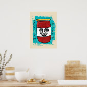 Tomatensaus Poster Wall Art (Keuken)
