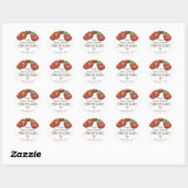 Tomatensaus Zelfgemaakt Productlabel Sticker (Vel)