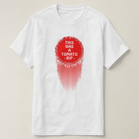 tomatenslade t-shirt (Design voorkant)