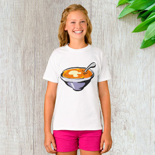 Tomatensoep met lepel t-shirt