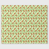 Tomatentango: groentedruk cadeaupapier (Vlak)