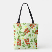 Tomatentango: groentedruk draagtas (Achterkant)
