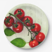 Tomatenteelt Papieren Bordje (Voorkant)