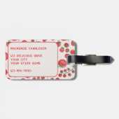 TomatenWaterverf Bagagelabel (Achterkant horizontaal)