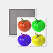 Tomates - Aimant de réfrigérateur (Recto/Verso)