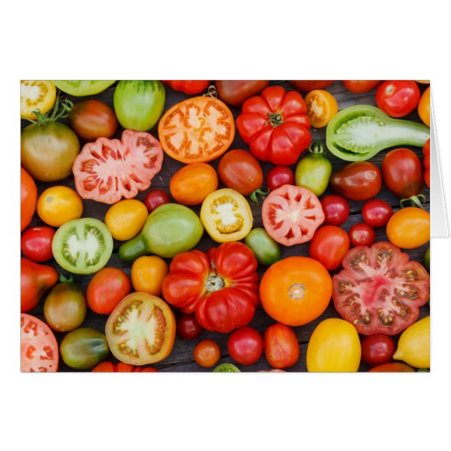 Tomates colorées (Devant horizontal)