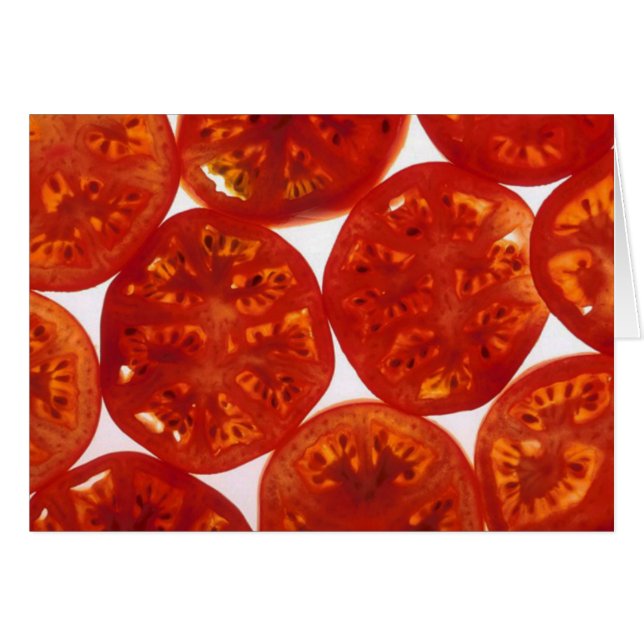 Tomates coupées (Devant horizontal)