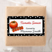 Tomates Étiquettes de canne personnalisés (En situation)