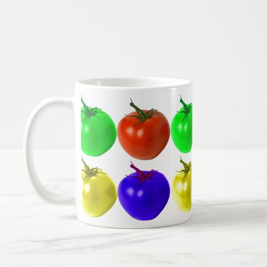 Tomates - tasse de thé/café (Gauche)
