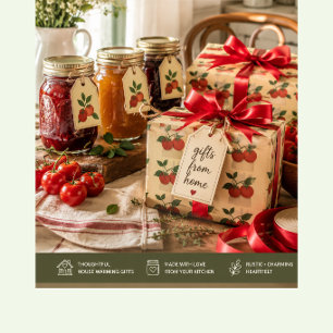 Tomatetuin Keuken Cadeaupapier